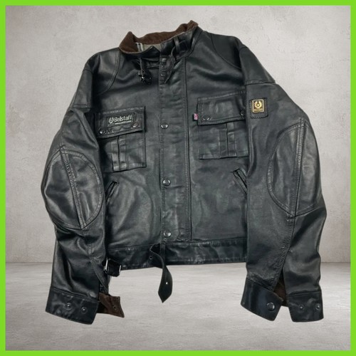 Belstaff giubbino pelle - belstaff,