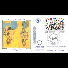 FDC soie - Tableau Georg