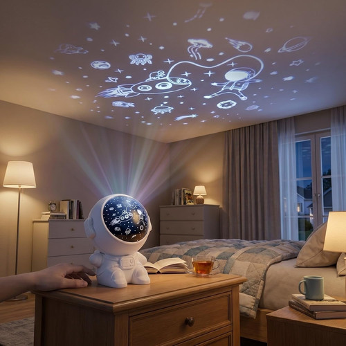 Proiettore astronauta stelle - stelle, e