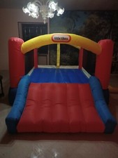 Gonfiabile con Scivolo Gioco Portata Massima 113kg Eta 3-8 Anni 