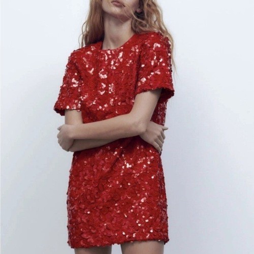 Mini abito zara rosso con - mini,