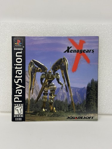 Ps1 xenogears solo - ps1, manuale