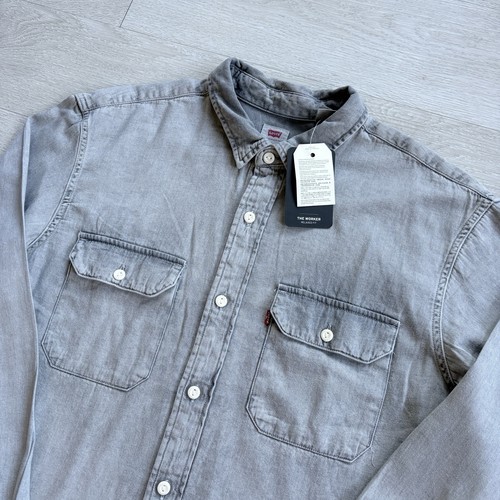 Camicia levi denim grigia - levi's,