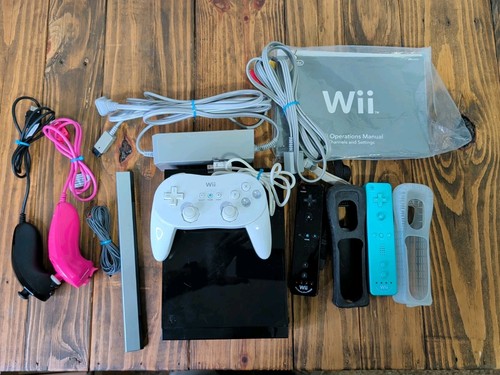 Nintendo wii console nera - nintendo,