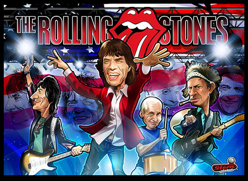 Stern rolling stones flipper - stern,