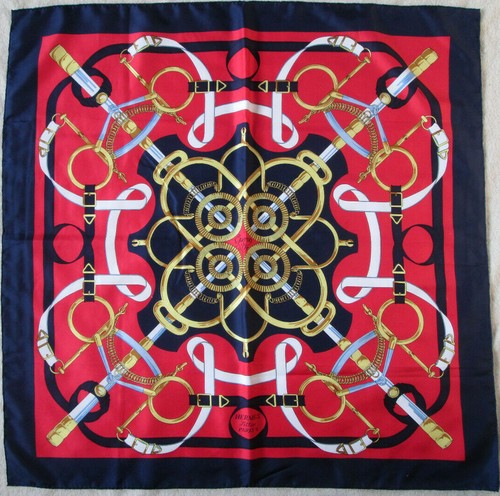 Foulard carré hermès - -,