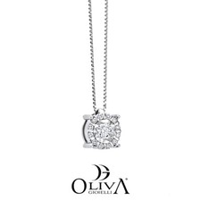 WOMENS BLISS 18K WHITE GOLD