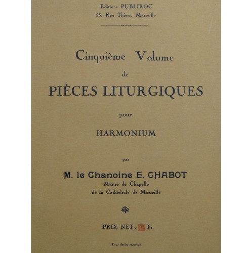 Chabot cinquième volume - e.,