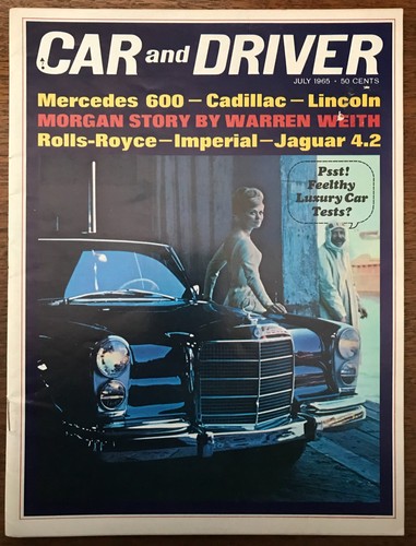 Car and driver magazine july - and,