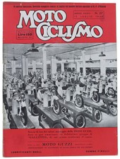 MOTOCICLISMO. N. 27 del 1950