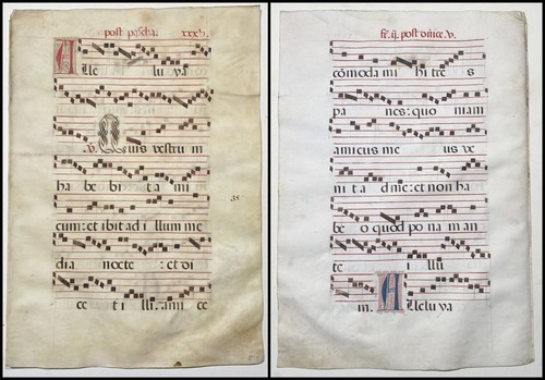 Antifonario pergamena - antifonario,