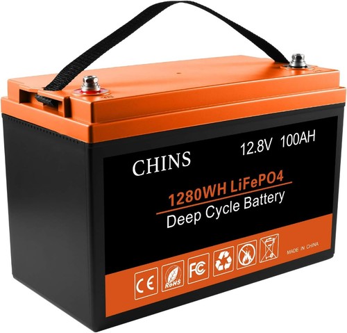 Batteria chins lifepo4 - batteria, 12v