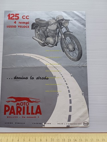 Parilla 125 lusso veloce 1960 - parilla,