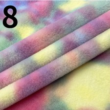 Colorful Knot Dyed Fleece Soft