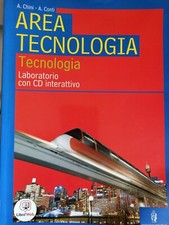 Chini Conti ,Area Tecnologia, laboratorio, ristampa 2012, solo libro, come nuovo