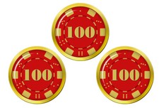 100 Dollari Poker Chip Golf