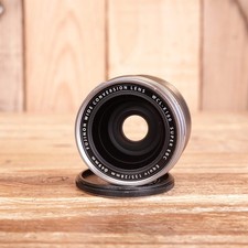 Used Fujifilm WCL-X100 Silver Wide Angle Conversion Lens for X100, X100S, X100T,
