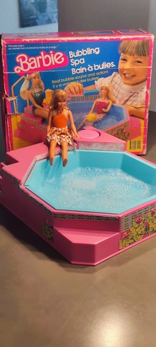 Barbie bubbling spa - spa, whirlpool