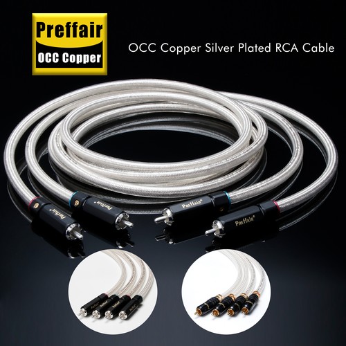 Coppia cavo rca occ placcato - cavo,