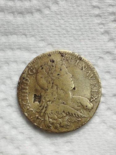 1645 moneta gettone - 1645, perforato