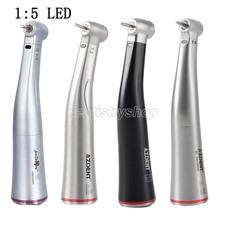 Manipolo LED Elettrico Dentale 1:5 Aumento Fibra Ottica Chirurgica Contra Angolo