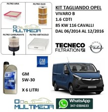 TAGLIANDO FILTRI OLIO