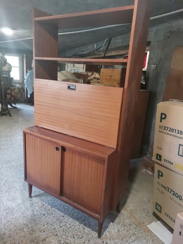 Scrivania libreria vintage - libreria,