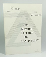 Henri CHOPIN "Les riches