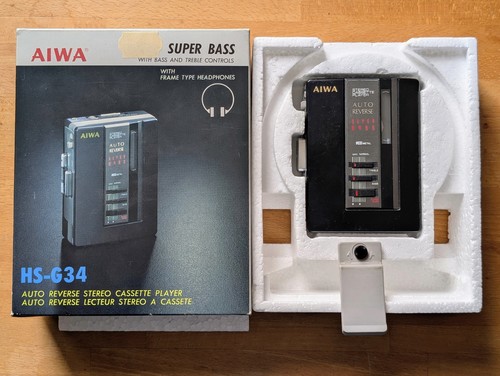 Walkman lettore cassette aiwa - lettore,