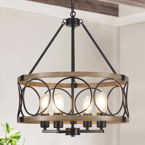 Lampadario nero lampadari 4 - lampadario,