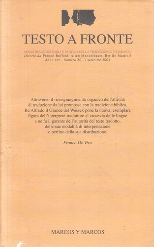Testo fronte rivista - a,