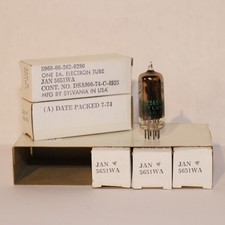 Sylvania 5651 WA Tubes lotto