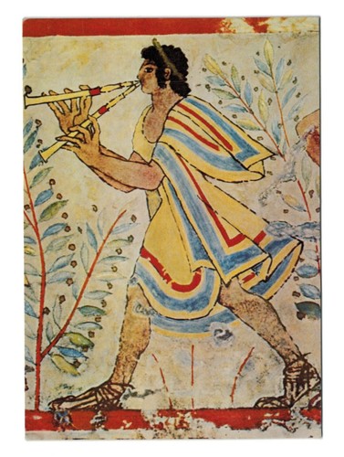 189 pittura etrusca - etrusca,
