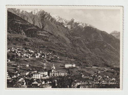 Edolo brescia cartolina - edolo,