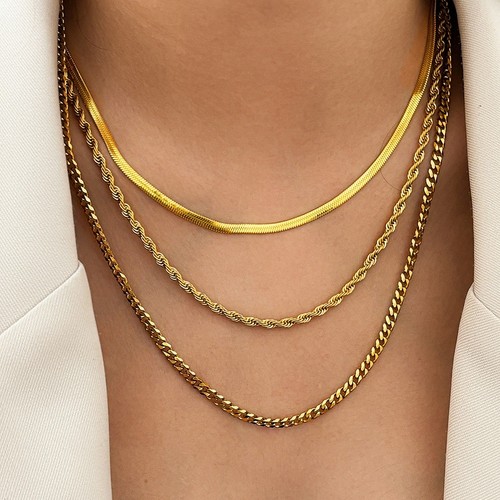 Collana catena scatola