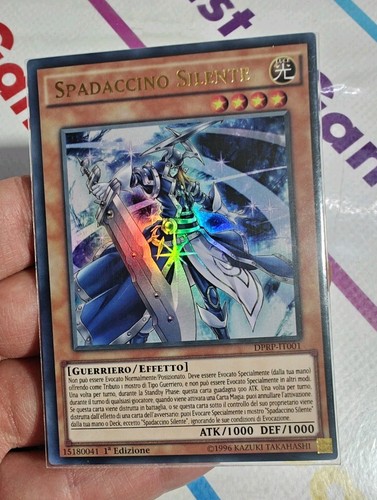 Spadaccino silente - yu-gi-oh,