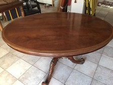 Tavolo Inglese Radica Di Noce