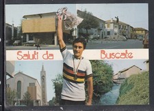 Cartolina Saluti da Buscate Giuseppe Saronni Campione Mondo 1982 C1633