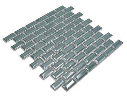 Mosaico verde scuro - mosaico, metrooptik