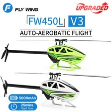 Fly Wing FW450L V3 Elicottero RC PNP RTF Auto Return Hovering GPS 3D Aereo