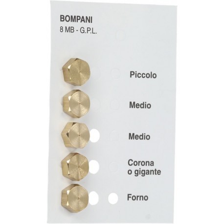Iniettori gpl 8mb bompani kit - iniettori,