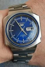 Orologio Seiko deep blue 6119-7420 automatic japan watch vintage anni 70 rare