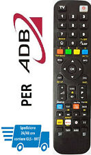 Telecomando già programmato per ADB. Selezionare il modello arriva già pronto