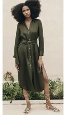 ABITO CAMICIA KAKI SCURO ZARA