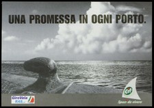 cartolina pubblicitaria PROMOCARD n.2597 CIF CREMA GIRO VELA RAS CUP