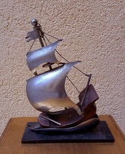 Veliero metallo e legno, anni