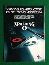 (U30) Pubblicità Advertising Clipping 24x18 cm (1983) SKI SPALDING SCI