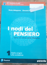 I NODI DEL PENSIERO VOL. 1 - NICOLA ABBAGNANO e GIOVANNI FORNERO - PARAVIA