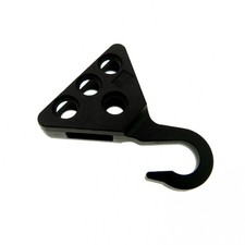 1x Lego Technic gancio gru nero metallo grande 8462 9607 8438 8421 8094 30 70644