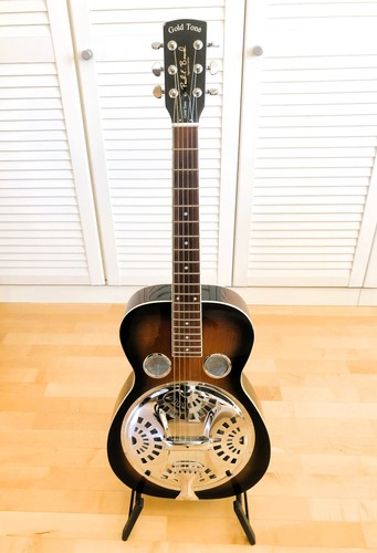 Gold tone resonator chitarra - gold,